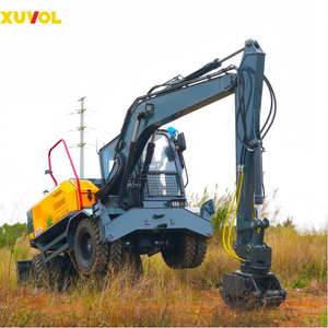 XV130 9.6T Urban Wielgraafmachine - 2200mm Breedte Dubbelcamera Bewakingssysteem met 4WD - Product Image 1