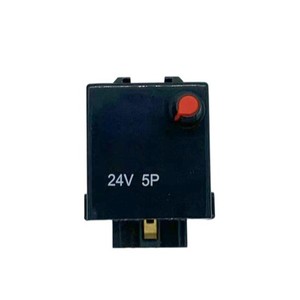 Relé Intermitente para Automóvil Yu Zhou, 24V, 5P, Contacto Plateado, Plástico, para Reemplazo y Reparación - Product Image 2