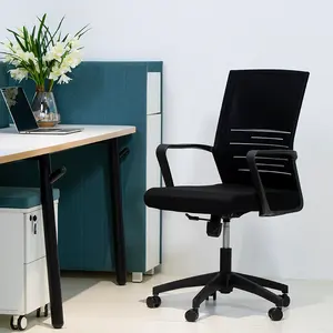 Grosir kursi konferensi ergonomis furnitur kantor jaring eksekutif kualitas tinggi kursi meja putar kantor