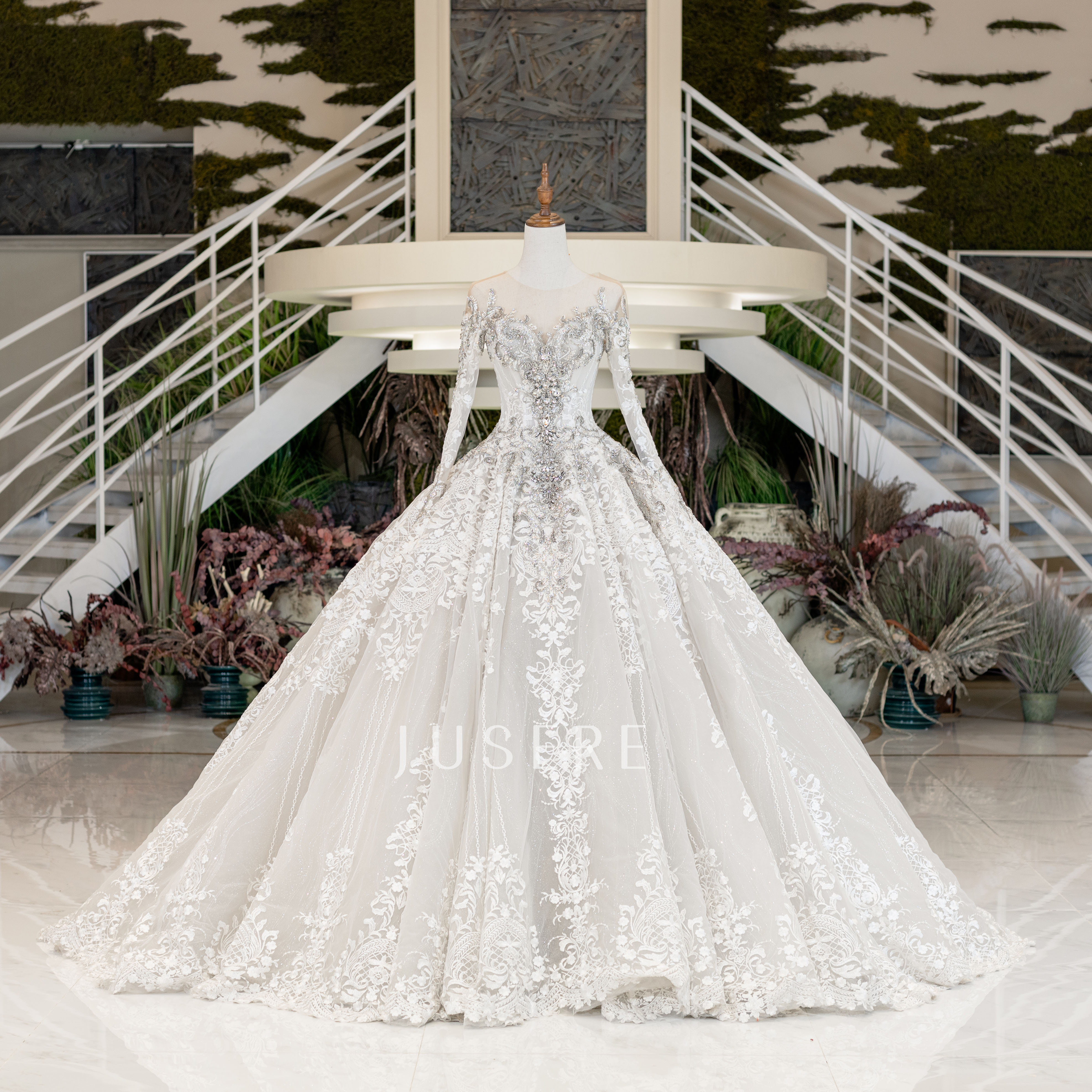 Jusere 2022 Luxury Couture Wedding Dress