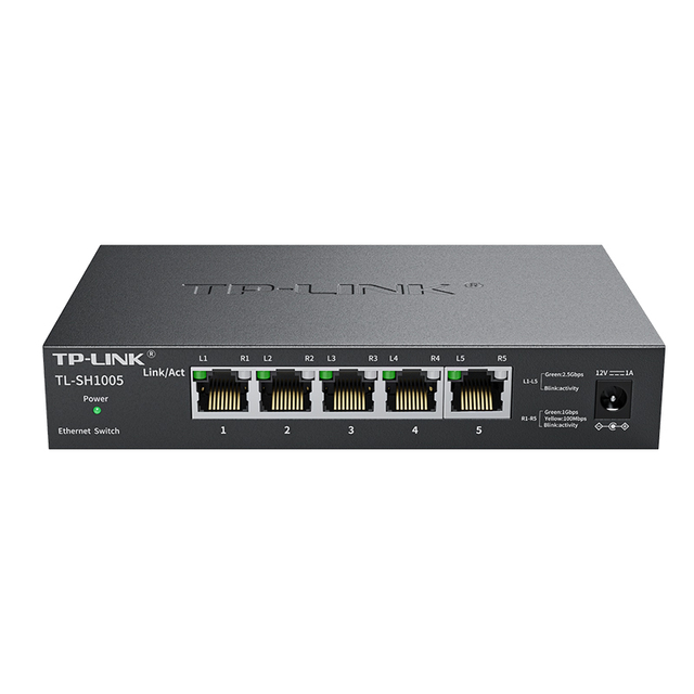 TP-LINK TL-SH1005 Switch 5LAN 2500M 2.5Gbps Ports