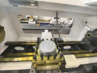 Tour CNC à banc horizontal haute précision CK6163, longueur de traitement 750 mm, pour usinage léger des métaux, certifié CE, commande GSK
