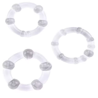 Hund Penis Ring Vibrator Silikon Gummi Herren Produkte starke Vibration Verzögerung der Ejakulation Hund Ring für Männer Sexspielzeug für Erwachsene
