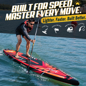 Aisunss Maßgefertigtes <span class=keywords><strong>SUP</strong></span>-Rennbrett Aufblasbares Paddle-Board Renn-<span class=keywords><strong>SUP</strong></span>-Brett für Professionelle Rennfahrer - Product Image 4