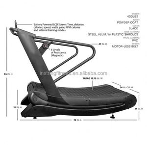Equipo de Gimnasio Comercial para el Hogar, Fabricantes de Caminadoras, Caminadora Curva Mecánica Manual Air Runner Curve - Product Image 2