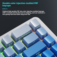 NOUVEAU Clavier de jeu mécanique Aula F65 Tri-mode 2.4G/BT/Filaire Rétroéclairage RVB Clavier de jeu à commutation à chaud Personnalisé OEM/ODM