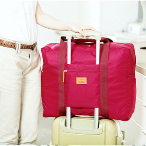 Bolsa de viaje plegable, impermeable, rectangular, organizador de ropa para viaje, color azul lago - Product Image 3