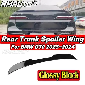 สปอยเลอร์หลังรถยนต์ BMW G70 สีดำเงา สำหรับ BMW ซีรีส์ 7 G70 ปี 2023 2024 อุปกรณ์ตกแต่งรถยนต์ - Product Image 1
