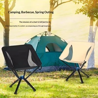 Chaise lune AK-H45 à dépliage rapide sans assemblage ; Chaise pliante stable à haute capacité de charge pour le camping en plein air et la pêche