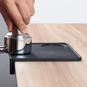 Alfombrilla Ecológica Cuadrada para Tamper de Café Espresso de 51/54/58 mm, Herramientas Modernas para Baristas con Portafiltros de Silicona - Product Image 3