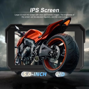 5-inch xách tay xe máy <span class=keywords><strong>GPS</strong></span> hệ thống định vị không dây màn hình cảm ứng <span class=keywords><strong>Android</strong></span> Auto Carplay hỗ trợ không thấm nước IPX8 1 năm - Product Image 4