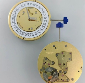 Accesorios para Relojes, Movimiento de Cuarzo RONDA 5040D Original, Nuevo, en Oro Blanco - Product Image 4