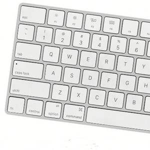 Teclado Inalámbrico Bluetooth para Laptop Magic Keyboard A1644, Color Blanco, USB-C, Retroiluminación RGB de 7 Colores, Modelo MLA22LL/A - Product Image 1