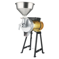 Moulin à grains électrique commercial 220V 4800W haute précision pour le broyage humide et sec du riz, du lait de soja et de la farine de maïs