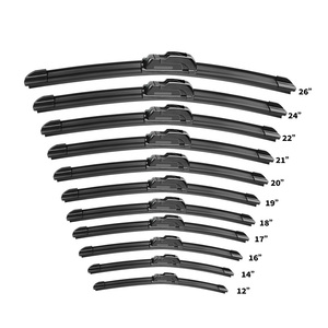 Spazzole Tergicristallo Universali YTK OEM 2025, Morbide Senza Telaio, Cromate per Parabrezza Auto - Product Image 1
