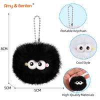 Pluche sleutelhangers Schattige Kawaii sleutelhangers in bulk voor verjaardagscadeautjes, piñata-speelgoed, klaslokaalprijzen, feestfavoren