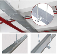 Goulotte de câblage industrielle en acier sur mesure, type traversant, pour plancher
