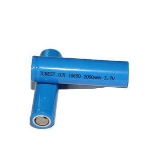 <span class=keywords><strong>ICR18650</strong></span> 3.7V 2000mah סוללה נטענת עבור כלי חשמל 18650 סוללה עם תעודת KC - Product Image 4