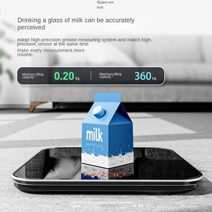 Compteur de calories de graisse corporelle Fitness <span class=keywords><strong>personne</strong></span> de santé personnelle humaine 180KG USB LED affichage LCD application intelligente balance de pesée - Product Image 3