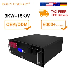 48v Lifepo4 20kw güneş jeneratör fiyat ve rüzgar güneş enerjisi depolama sistemi lityum iyon batterie lifepo4 Lifepo4 pil modülü