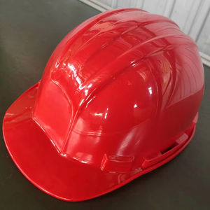 قبعة صلبة قابلة للتعديل من البولي إيثيلين عالي الكثافة في موقع البناء مع مشبك قبعة لحماية العمال - Product Image 1