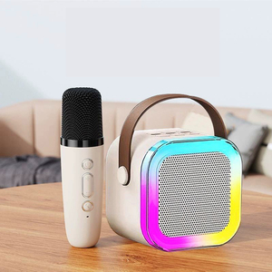 Best-sell Song All-in-One Mini Portable para Blue Tooth <span class=keywords><strong>Karaoke</strong></span> Speaker Wireless Home KTV Micrófono Gabinete Batería para exteriores - Product Image 6