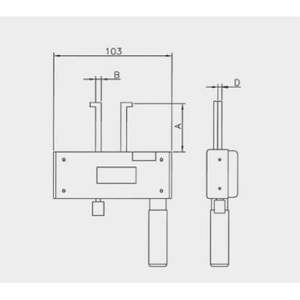 Herramienta de medición interna para agujeros y paredes - Product Image 1