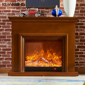 Kuanjing houtkachel modern design houtkachel binnenverwarming vrijstaand met elektronische ovenkern voor hotelgebruik - Product Image 5