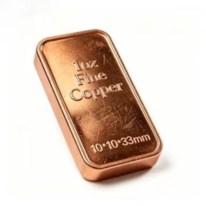 Barra de Cobre Puro 999 de 1OZ de la Marca TG, Sin Aleación, para Uso Industrial, Modelo C10100 Cuadrado, la Más Vendida - Product Image 6
