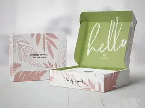 Scatole personalizzate all'ingrosso della fabbrica OEM con Logo che imballano le scarpe e le scatole di carta del cartone della carta Kraft dei vestiti