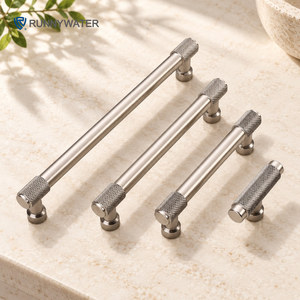 Knurled T Bar Pull Aluminum Alloy Kitchen Cabinet Handle 4518 - Product Image 6