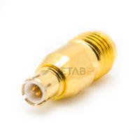 Adaptateur de câble RF 50 Ohm SMA vers SMP femelle, connecteur coaxial 18 GHz mâle vers femelle, interface de connexion aveugle pour systèmes radar