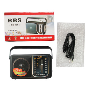 Bán buôn Mini Retro ánh sáng cổ điển Gỗ FM Đài phát thanh sinh thái thân thiện bằng gỗ không dây 2.0 hoạt động sạc USB Loa - Product Image 6