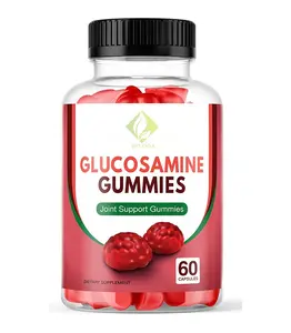 Private Label Organische Glucose Gummies Frambozen Smaak Kauwbaar Voedingssupplement Voor Mannen En Vrouwen, Veganistische Glucosegel