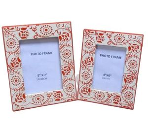 Decorative Indian Handcrafted Resin Printed <b>Photo</b> <b>Frame</b> Wholesale Hot Selling Eco Friendly Fashionable Box Picture <b>Photo</b> <b>Frame</b> - Product Image 2