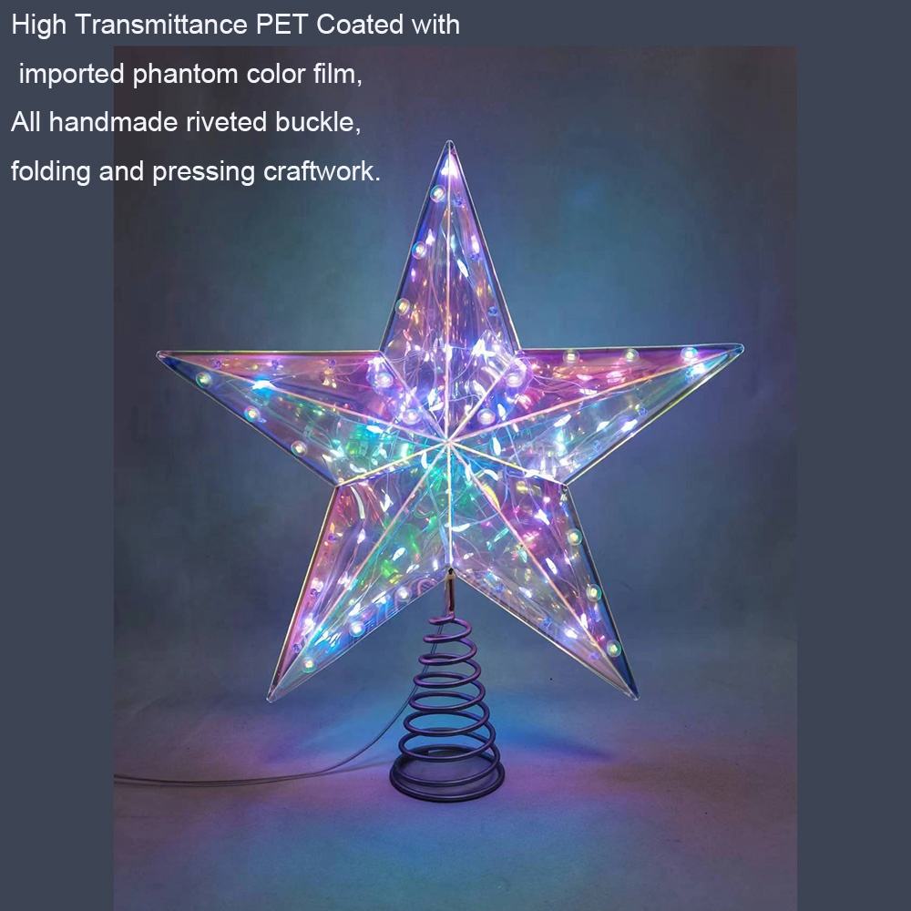 Colored Star with LED Light