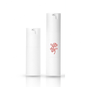 ECO Friendly Luxury 30ml 50ml PP Plastic Cosmetic Packaging Custom Replaceable Airless <b>Pump</b> Sprayer Bottle Custom Color for - Product Image 6