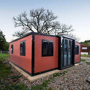 Kit de maison conteneur à panneau sandwich avec design moderne caractéristique respirante tailles 20ft ou 40ft Villa préfabriquée et maison à coucher - Product Image 5