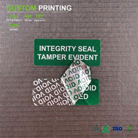 Premium Grade Tamper-Resistant Void Security Labels for Industrial Machinery and Consumer Electronics