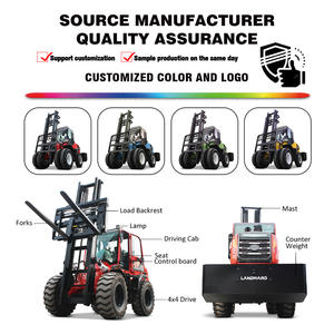 כל השטח 4wd מלגזה שטח יצרן 5 טון כבד דיזל כל השטח מלגזות שטח טיפול במשאית למכירה - Product Image 2