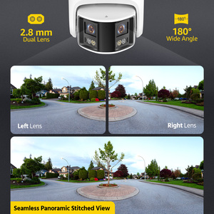 กล้องวงจรปิด ANNKE 4K (8MP) แบบเน็ตเวิร์ค เลนส์คู่ มุมมองภาพพาโนรามา 180 องศา พร้อมเสียงสองทาง ภาพสีกลางคืน กล้องวงจรปิดอินฟราเรด AI POE IP - Product Image 5