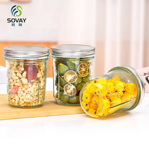 Recipientes <span class=keywords><strong>para</strong></span> Avena Nocturna con Tapa y Cuchara, Vasos Herméticos <span class=keywords><strong>para</strong></span> Llevar <span class=keywords><strong>para</strong></span> Cereal, Yogur y Parfait, 350ML 650ML - Product Image 5