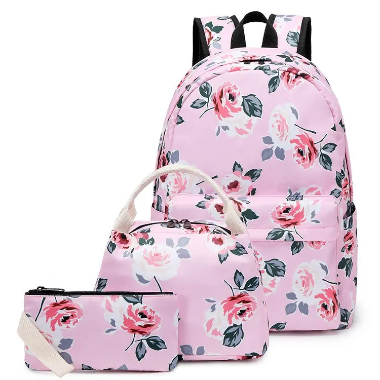 New Wholesale Girls Backpack 2022 School Bags For Teenage Girls Set School Bags Girls