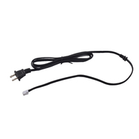 Câble d'alimentation personnalisé Tiantai TT-2 avec fiche NEMA 1-15P, indice de protection IP35, 13A/15A, fil de cuivre SJTW pour éclairage LED et appareils électroniques