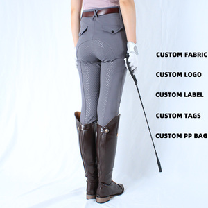 ARLAN Productos ecuestres al por mayor, pantalones de montar grises, ropa ecuestre - Product Image 2