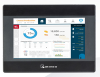 Interfaz Hombre-Máquina Wein-view TK8072iP con Pantalla LCD TFT de 7 Pulgadas, Resolución de 800*480, CPU RISC de Doble Núcleo, 128 MB de Memoria Flash / 128 MB de RAM, 24 VCC