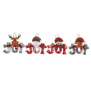 Decorazioni natale albero appeso regalo Santa alce pupazzo di neve decorazioni - Product Image 1