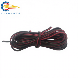 12AWG * 2 케이블 레드 다크 브라운 이중 병렬 전원 구리 배선 하네스 케이블 자동차 용 - Product Image 1