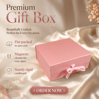 Boîte cadeau en carton rigide magnétique de luxe pliable avec impression de nom de marque personnalisé, fermeture magnétique, boîte cadeau avec ruban