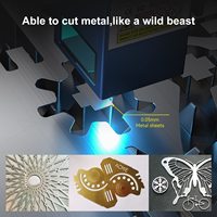 Atomstack A20 S20 X20 Pro 20W mesin ukir Laser, mesin ukir 130W kekuatan Laser 0.08x0.1mm pemotong fokus Laser untuk kayu lapis akrilik